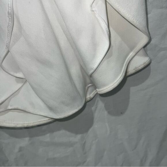 Xscape Tulip Hem Sleeveless Crepe Gown - Picture 6 of 8